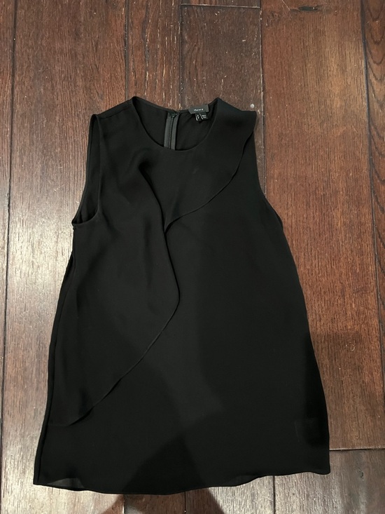 Theory Tops - Theory black silk top.